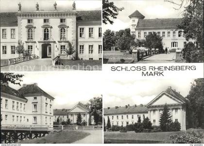 72359822 Rheinsberg Schloss Rheinsberg Teilansichten