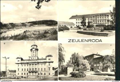 70089179 Zeulenroda Zeulenroda See Schule Rathaus Post