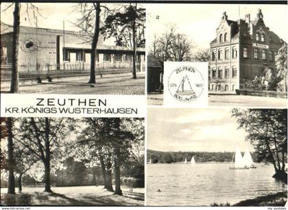 70101058 Zeuthen Zeuthen Akademie Rathaus Philipp Mueller Platz See x 1976