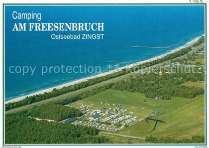 73110909 Zingst Ostseebad Fliegeraufnahme Camping Am Freesenbruch Zingst