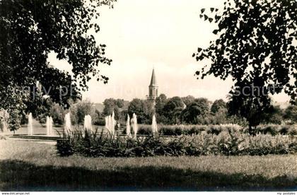 43368384 Zossen Brandenburg Stadtpark vom Nottekanal aus Handabzug