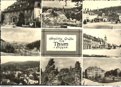 70088277 Thum Thum Rathaus Markt