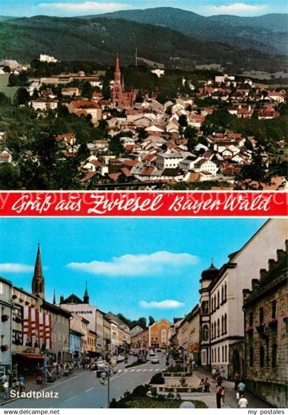 73181147 Zwiesel Niederbayern Stadtplatz Zwiesel Niederbayern