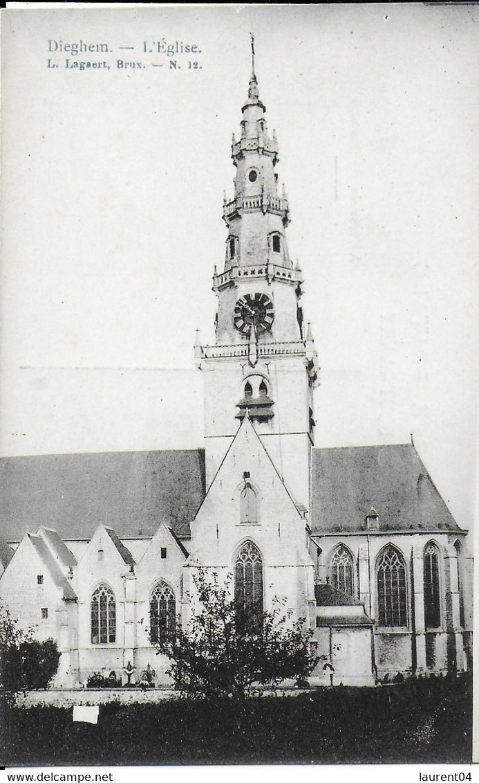 DIEGEM.  L'EGLISE.   L. LAGAERT.