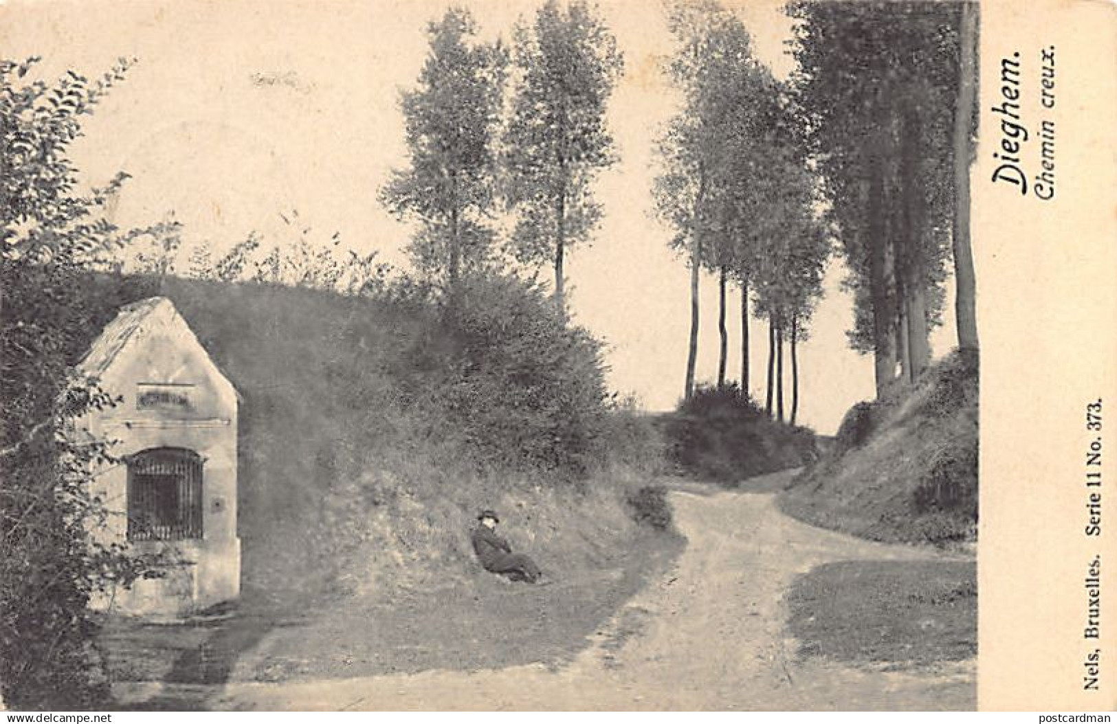 DIEGEM (Vl. Br.) Chemin Creux - Uitg. Nels Série 11 N. 373