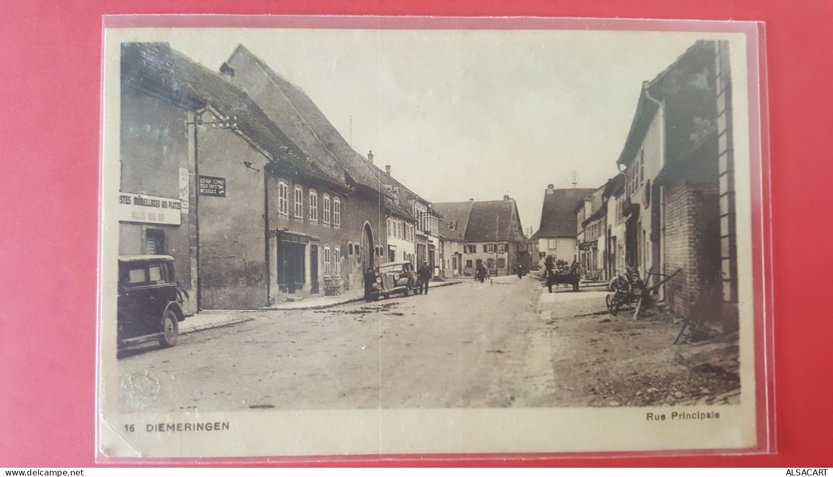 diemeringen , rue principale