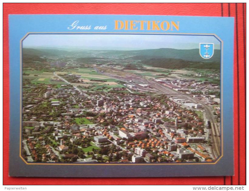 Dietikon (ZH) - Flugaufnahme "Gruss aus Dietikon"