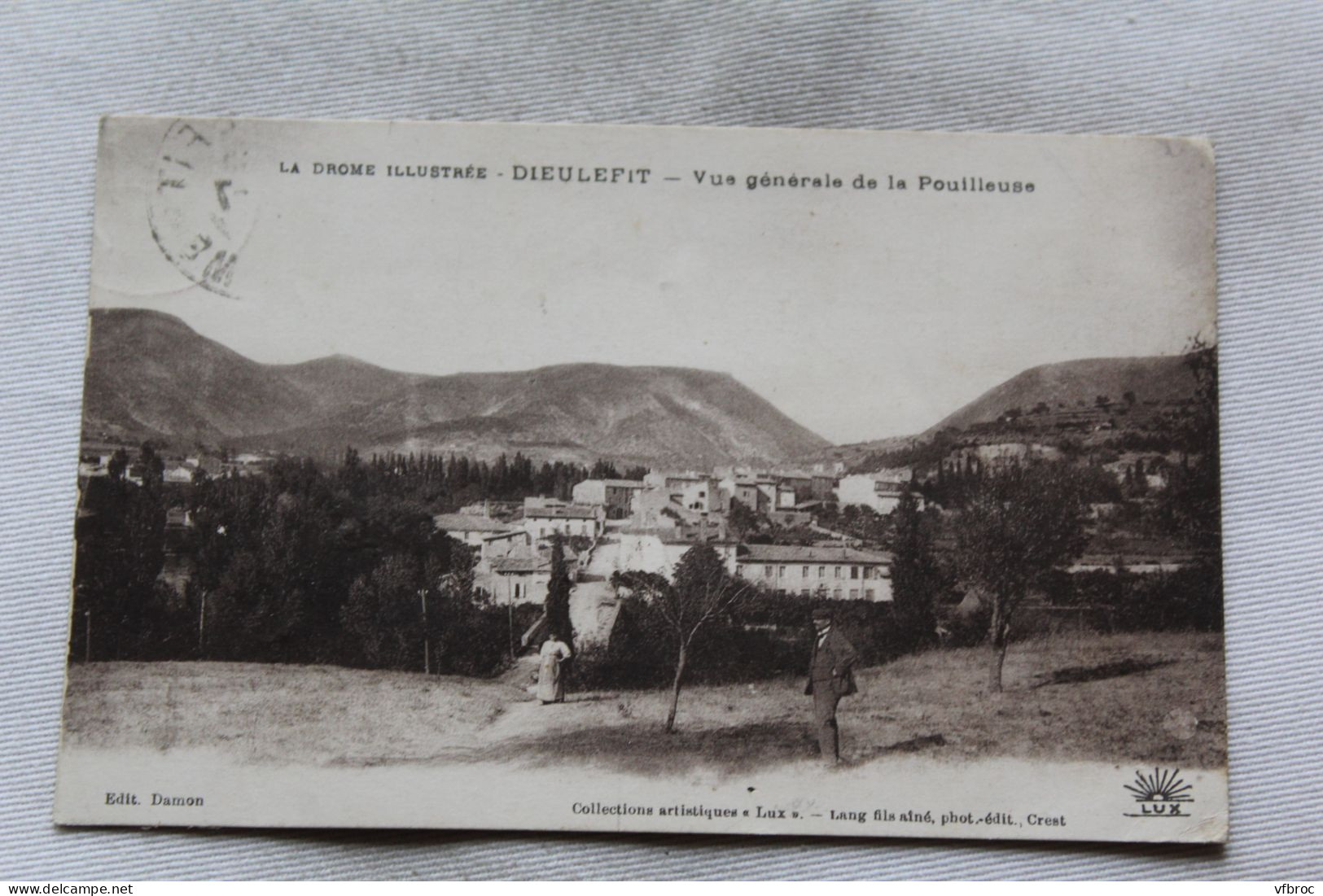 Dieulefit, vue générale de la Pouilleuse, Drôme 26