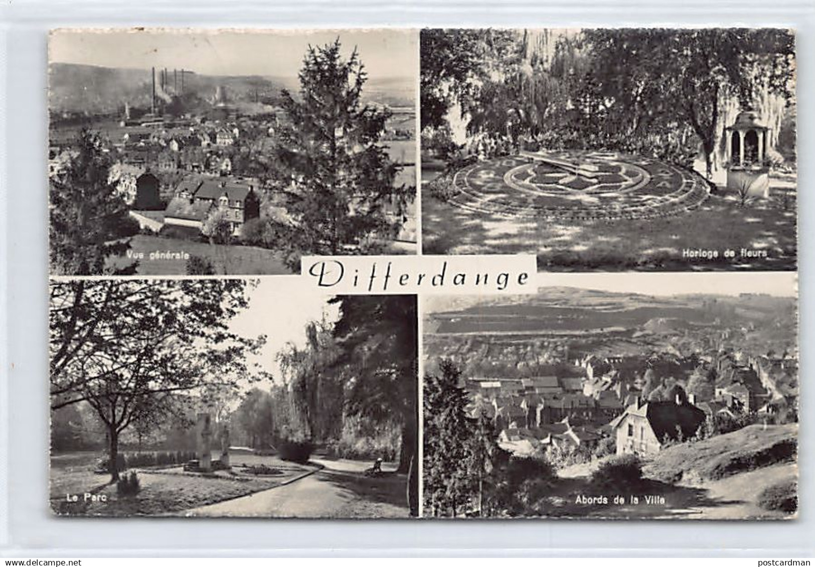 DIFFERDANGE - Carte multi-vues - Ed. P. Krauss 1205