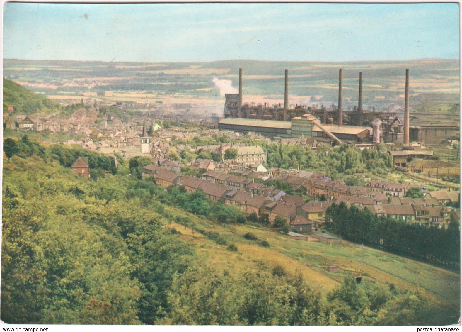 Differdange - Vue générale - & industry