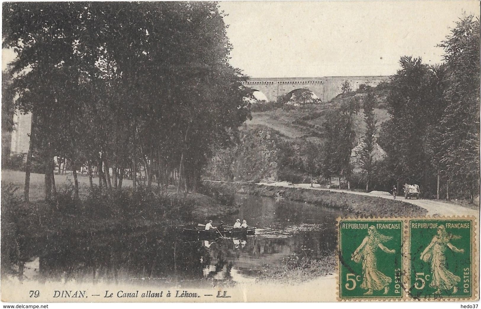 Dinan - Le Canal allant à Léhon