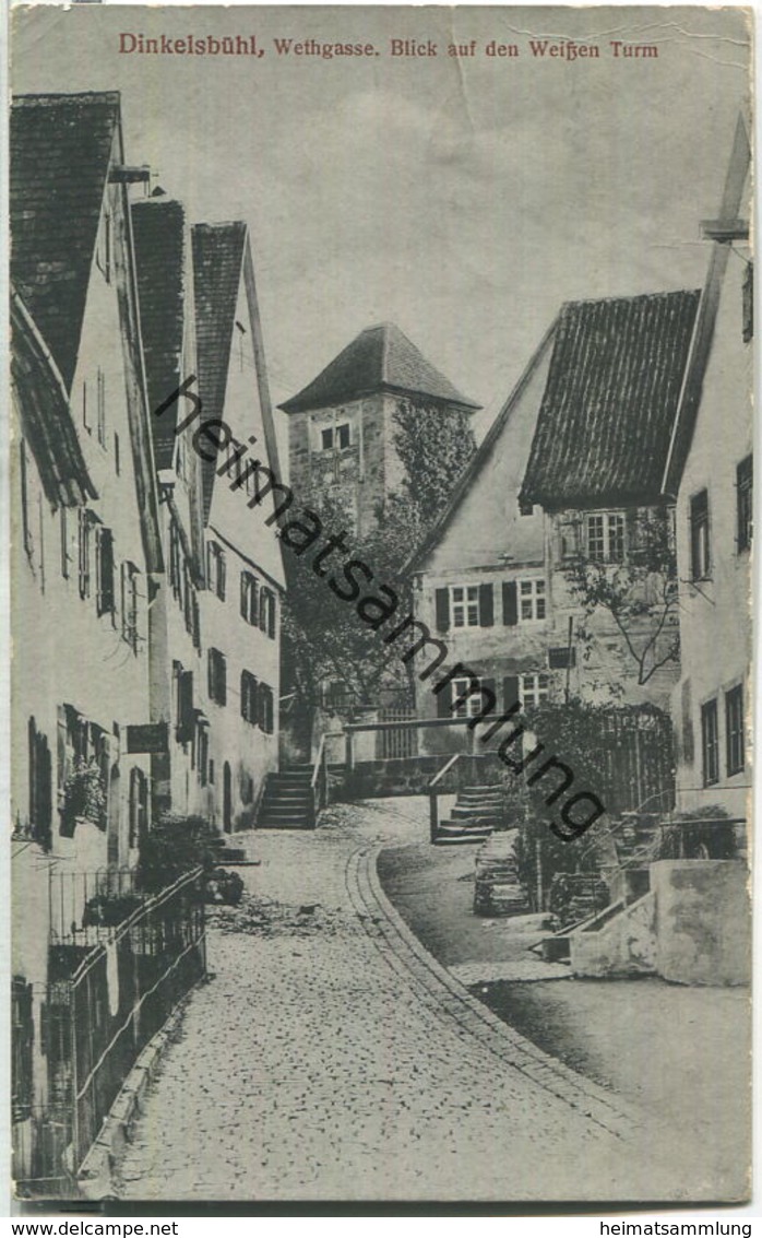 Dinkelsbühl - Wethgasse - Verlag Wilhelm Breitinger Dinkelsbühl