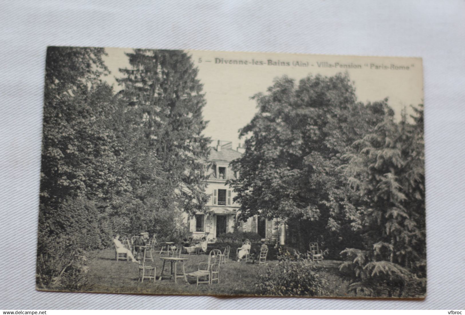 Divonne les bains, villa pension Paris Rome, Ain 01