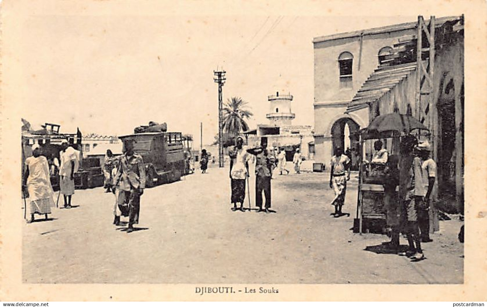 DJIBOUTI - Les Souks - Ed. G.B.