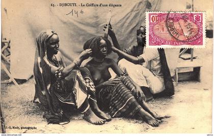 Carte postale ancienne de DJIBOUTI