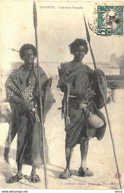 Carte postale ancienne de DJIBOUTI