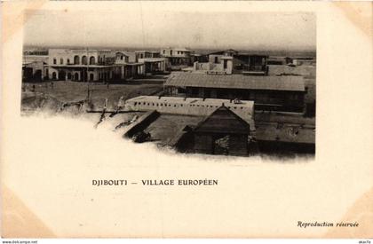 PC DJIBOUTI VILLAGE EUROPEEN DJIBOUTI SOMALIA (a35798)