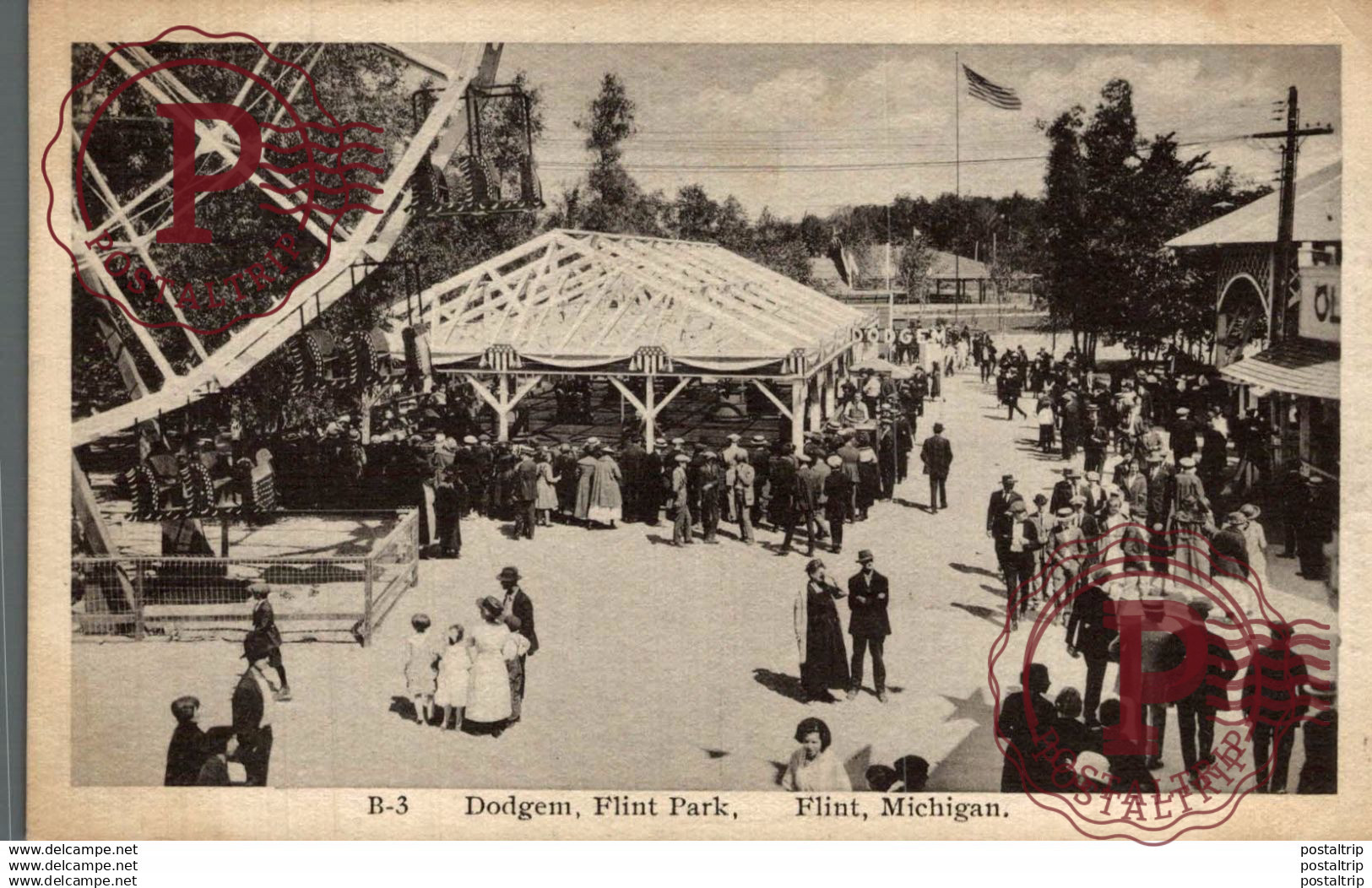 DODGEM. FLINT PARK. FLINT. MICHIGAN