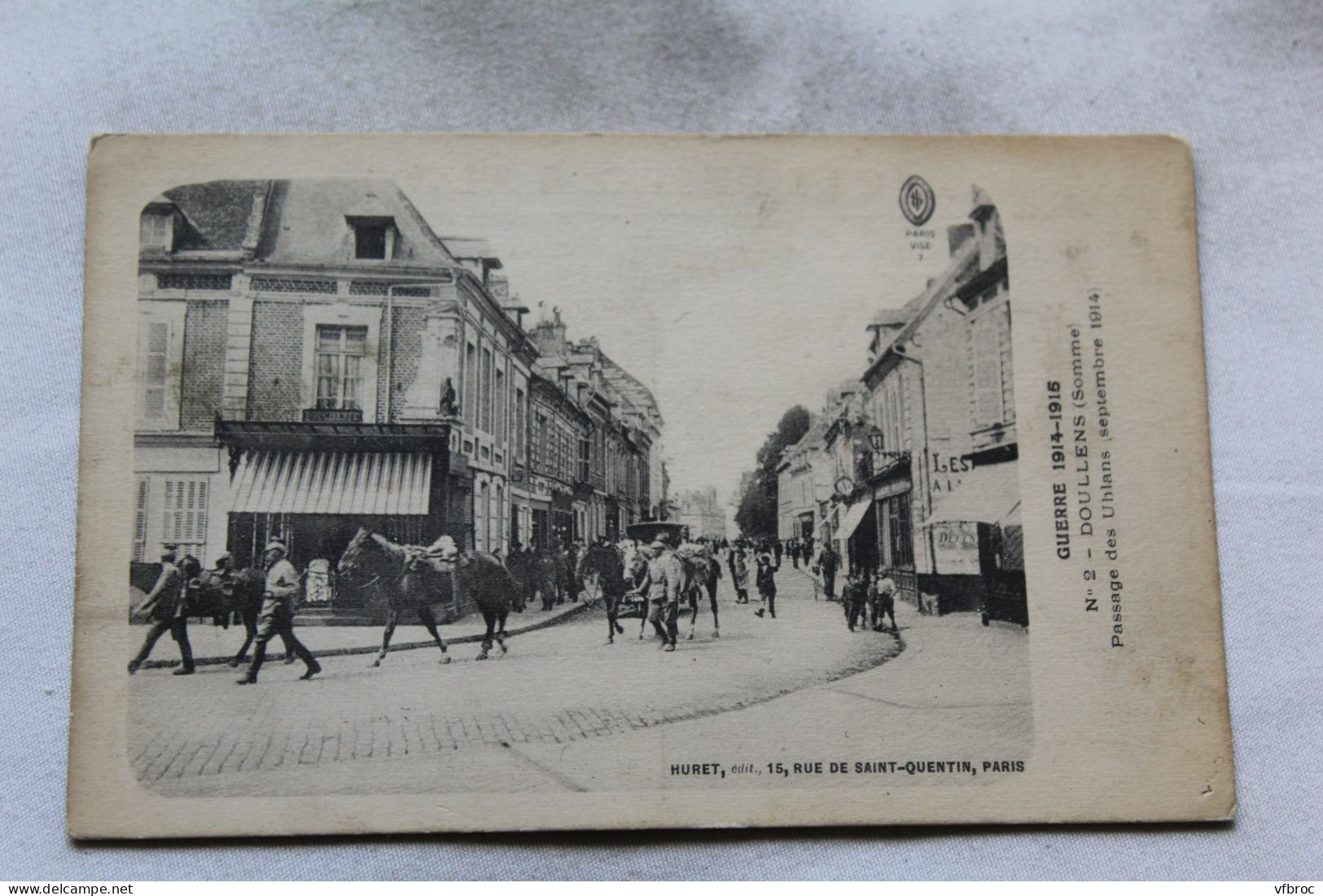 Doullens, passage des Ulhans, Somme 80