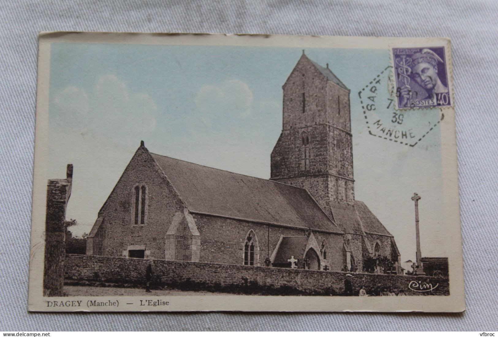 Dragey, l'église, Manche 50