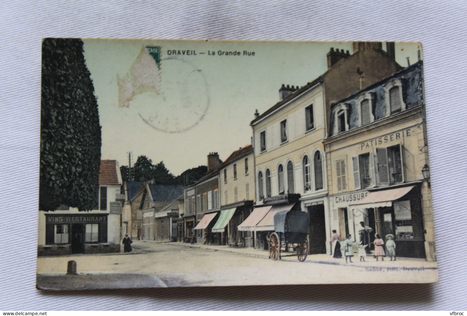 Draveil, la grande rue, Essonne 91