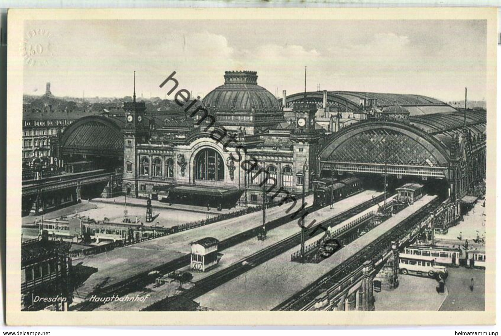 Dresden - Hauptbahnhof - Verlag J. Bettenhausen Dresden