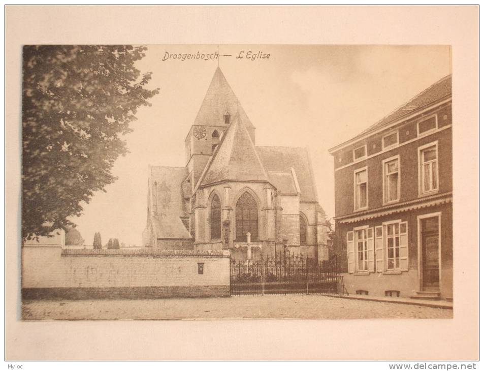 Drogenbos. De kerk. L´église