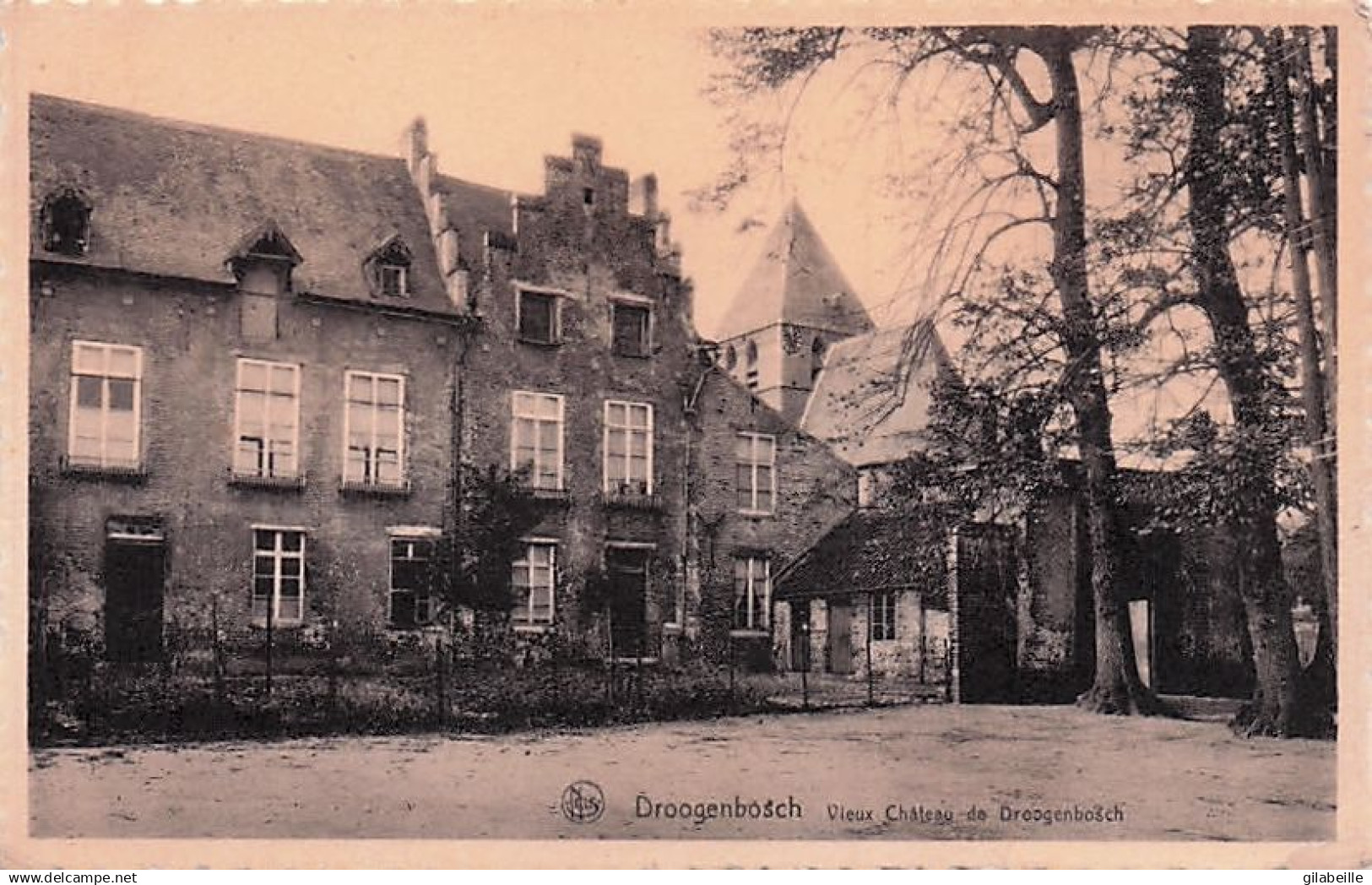 DROGENBOS  - DROOGENBOSCH -  vieux chateau de Drogenbosch