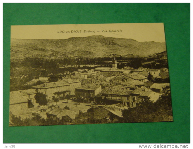 DROME-LUC EN DIOIS-VUE GENERALE