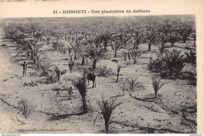 Djibouti - Une plantation de dattiers - Ed. Mérignac 11