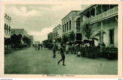 PC DJIBOUTI RUE D'ABYSSINIE DJIBOUTI SOMALIA (a35828)