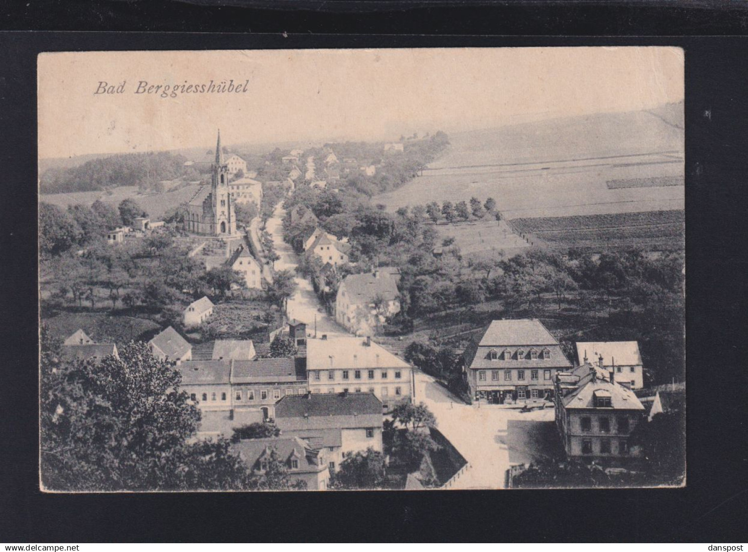 Dt. Reich AK Bad Gottleuba-Berggießhübel 1924