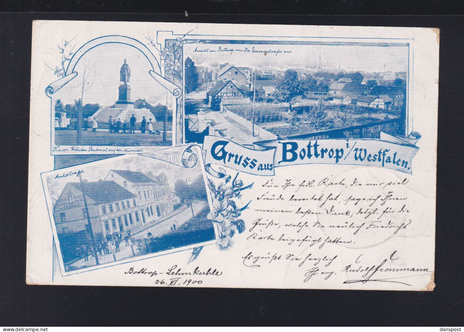 Dt. Reich Litho Bottrop 1900