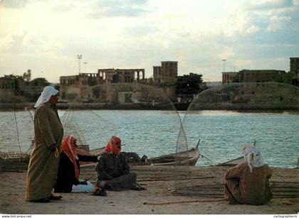 Dubai fishermen types and scenes