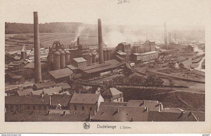 36602# DUDELANGE USINE NELS SCHAACK SERIE 2 N° 2 SIDERURGIE LUXEMBOURG