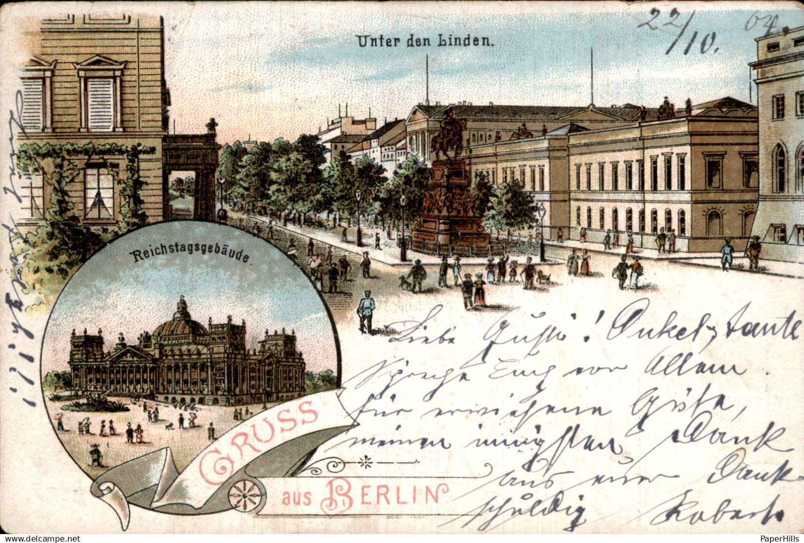 Duitsland Deutschland Germany - Berlin Berlijn - Litho