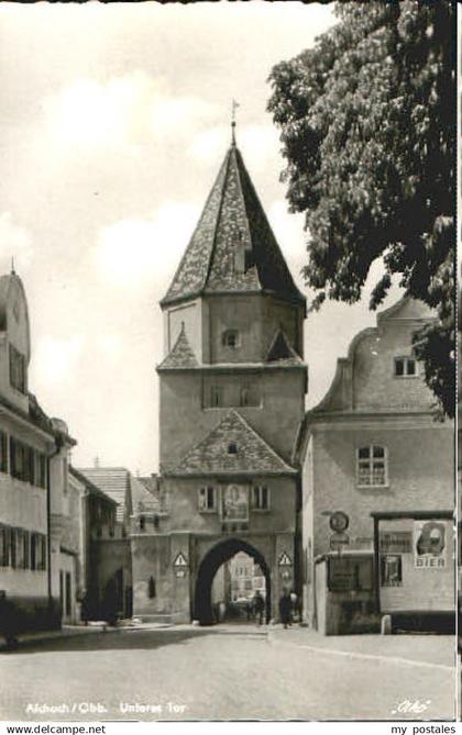 70093759 Aichach Aichach Unteres Tor o 1967