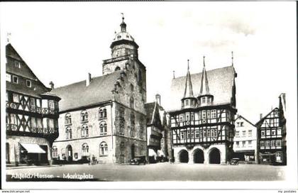 70103851 Alsfeld Alsfeld Marktplatz x 1957