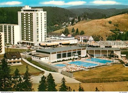 73165658 Altenau Harz Teilansicht mit Freibad Fliegeraufnahme Altenau