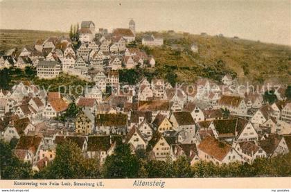 43085554 Altensteig Schwarzwald Stadtblick Altensteig