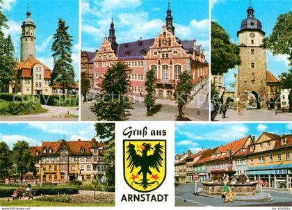 72630603 Arnstadt Ilm Neideckturm Rathaus Riedtor Lessingstrasse  Arnstadt