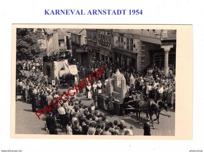 ARNSTADT-KARNEVAL-1954-Dt. FOTO wie Karte-Gleiche Dicke u. Maßen-Thema Liebfrauenkirche