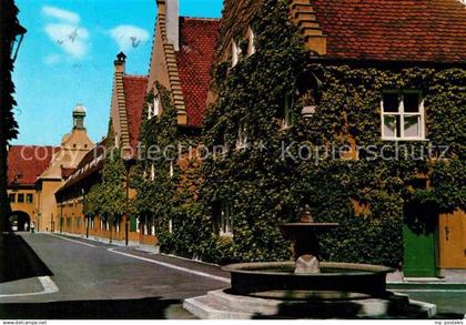 72771486 Augsburg Fuggerei Brunnen Augsburg