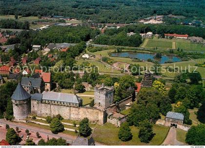 72665833 Bad Bentheim Fliegeraufnahme mit Burg Bad Bentheim