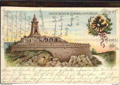 42468679 Kyffhaeuser Kaiser Wilhelm Denkmal Kyffhaeuser