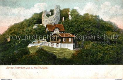 43497785 Kyffhaeuser Ruine Rothenburg Kyffhaeuser