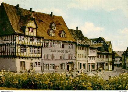 73271688 Frankenhausen Bad Thueringer Hof Altes Fachwerkhaus Frankenhausen Bad