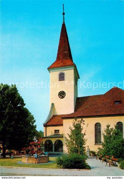 73271542 Bad Krozingen Kirche St Alban Brunnen Bad Krozingen