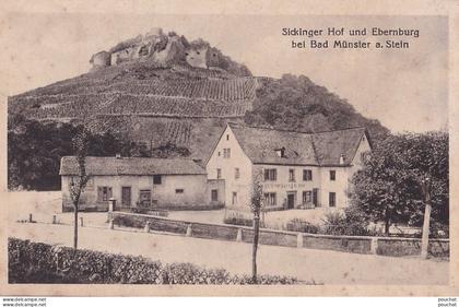 B6- BAD MUNSTER  A. STEIN -  SICKINGER HOF UND EBERNBURG   - ( 2 SCANS )