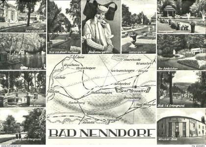 70083802 Bad Nenndorf Bad Nenndorf Bad Garten  Kurhaus x 1959 Bad Nenndorf